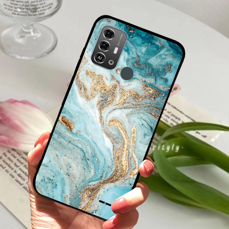 Für ZTE Blade A53 Pro Hülle Stoßfest Weiches TPU Silikon Handyhülle Für ZTE Blade A53 Pro Funda A53Pro Capa Cartoon Schalen