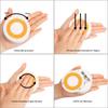 LED Night Light PIR body Motion Sensor USB Rechargeable Battery Powered Auto Wall Light Bedside Hanger/Sticker Cabinet