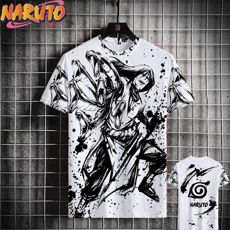 

Летний круглый вырез 3D японский аниме принт топ модные повседневные короткие рукава мужские футболки M