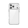 For iPhone 17 Pro Max Case iPhone 17 Air iPhone 17 Pro Max Cover Bumper Shockproof Clear PC + Silicone Protective Phone Cover
