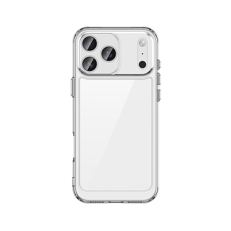 For iPhone 17 Pro Max Case iPhone 17 Air iPhone 17 Pro Max Cover Bumper Shockproof Clear PC + Silicone Protective Phone Cover