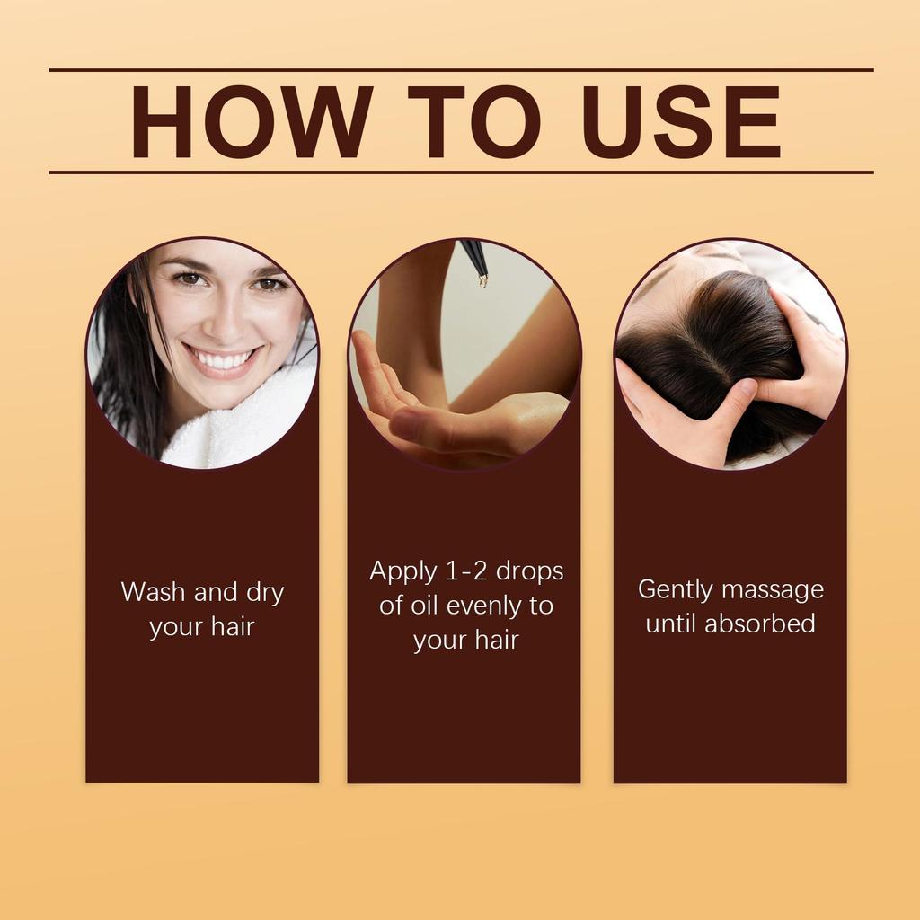 Batana Shine Essential Oil Nourishing Moisturizing Hair Hydration Hair Care Smoothing Conditioning Essence