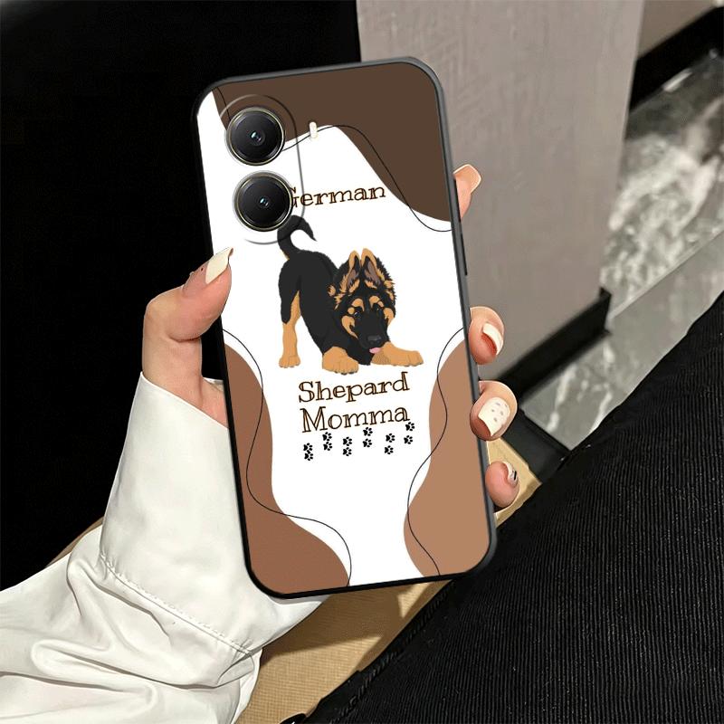 German Shepherd Dog Soft Phone Case for Xiaomi Poco X5 X6 X7 X8 Pro Max X3 F7 F8 Ultra M8 M7 M6 M5 Redmi 15 15C 14C 13C 12C X4 F