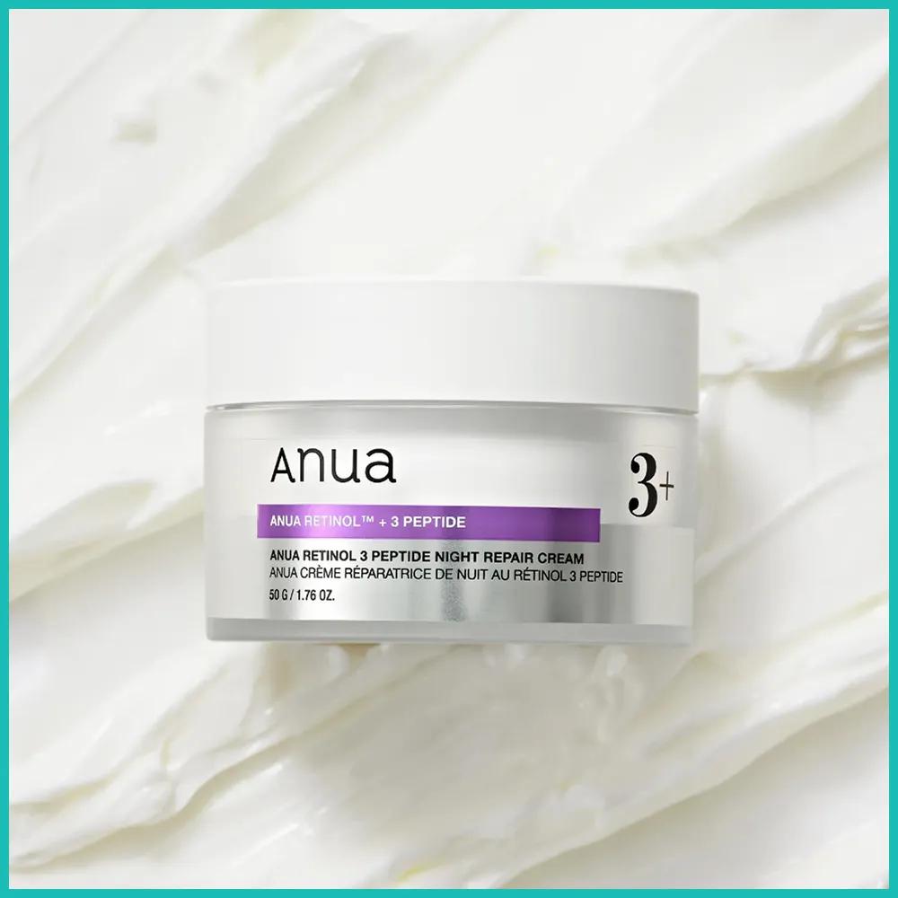 Anua Retinol 3 Peptide Night Repair Cream 50g