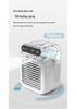 Portable Mini Air Conditioner Fan for Home and Dorm - Desktop Humidifying and Cooling Spray Fan.