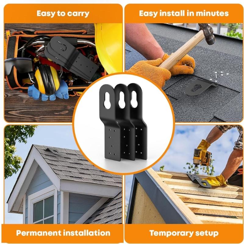 Durability Roof Fall Arrest Anchors Light weight for Construction Workers with Universals Harnesses Compatibility