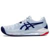 Gel-Resolution 8 Women Low Top Tennis Shoes Light Blue 1042A072-407