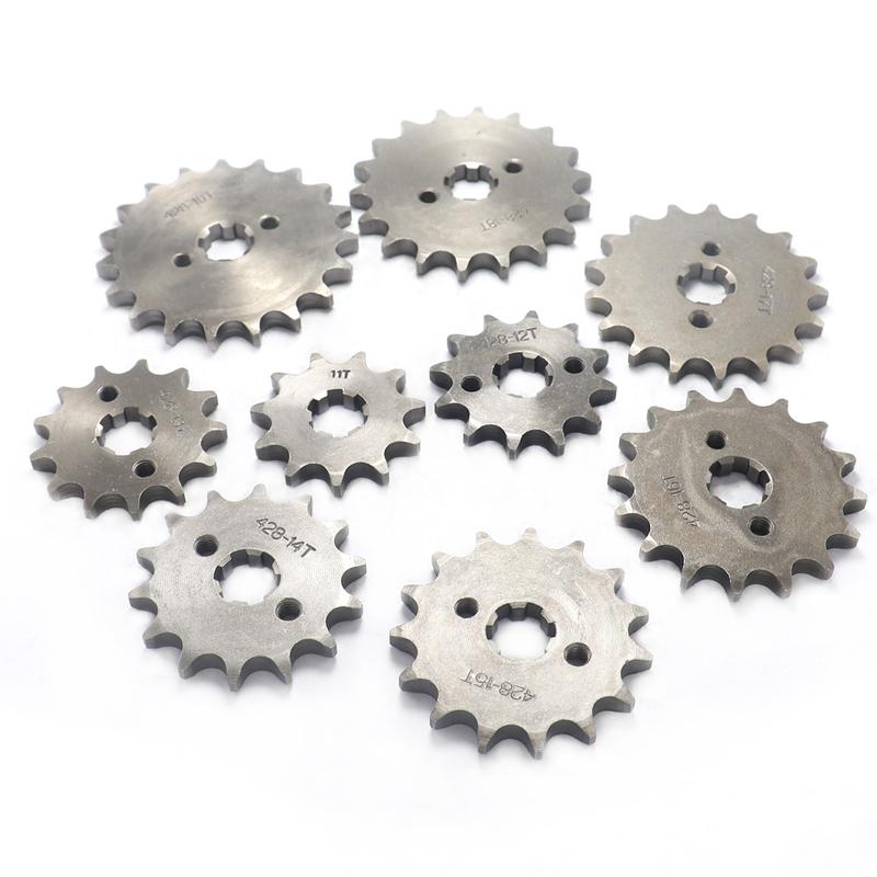 428 Chain 14T 17mm 20mm Front Engine Sprocket For 50cc To 125cc Dirt Bike ATV Go Kart Quad Pitbike Buggy Motorcycle