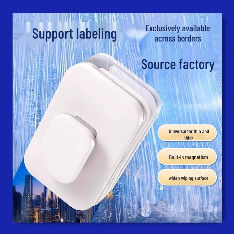 Starker magnetischer doppelseitiger Fensterputzer für Einfach-/Doppelglas
