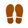 PVC Footprint Stickers Pet Supplies Stair Decals Accessories Floor Stickers