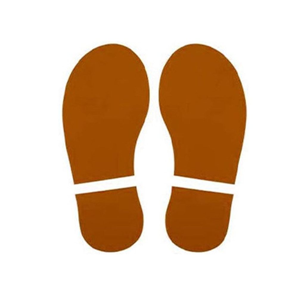 PVC Footprint Stickers Pet Supplies Stair Decals Accessories Floor Stickers