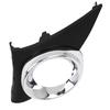 Left/Right Car Front Fog Light Cover Chrome Foglights Frame Grill for PEUGEOT 207 SPORT MODELS 2006 2007 2008 2009