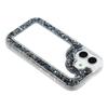 For iPhone 16 Case Glitter Epoxy Soft TPU Clear Back Cover