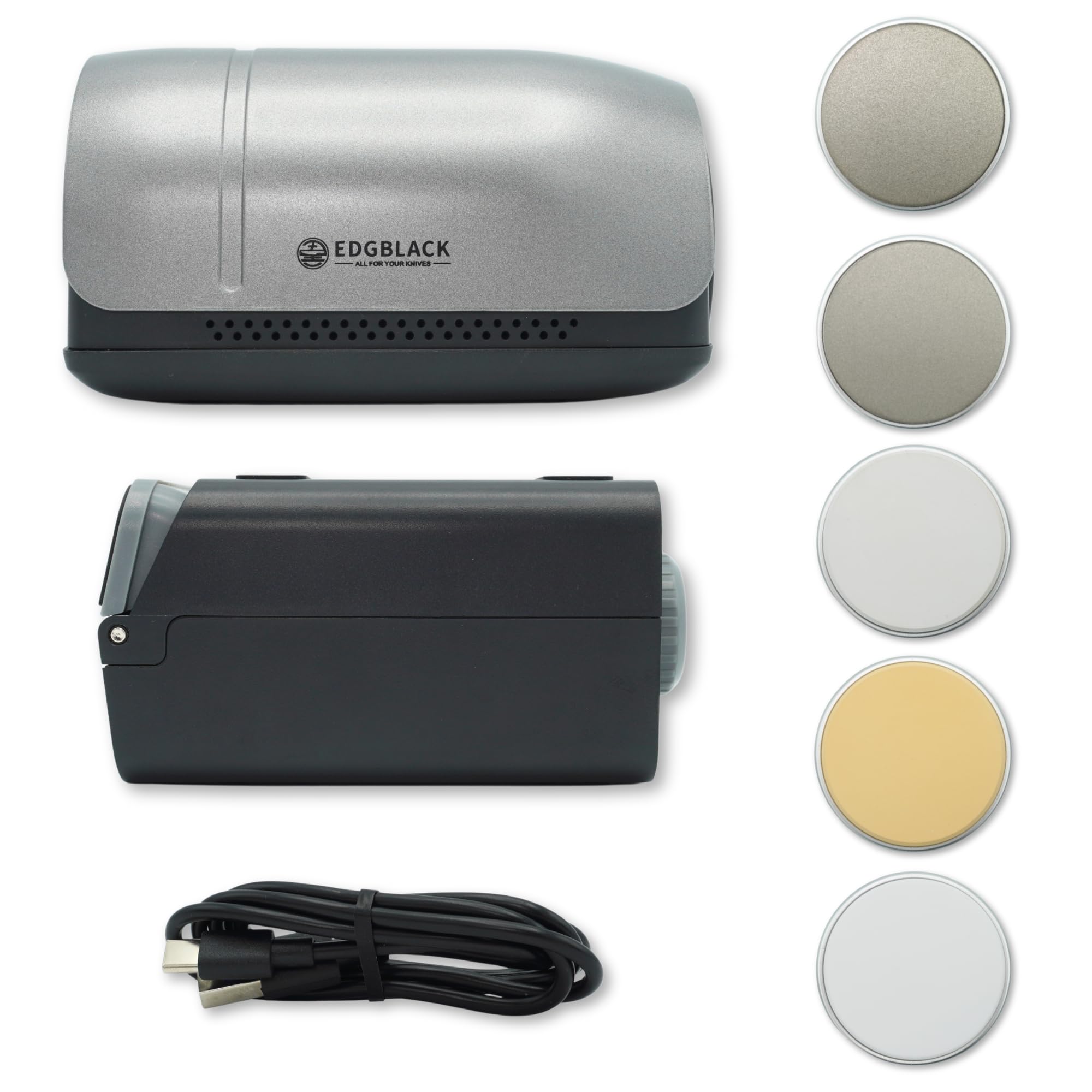 

Официальная точилка-ролл EDGBLACK для восстановления алмазно-керамической поверхности, роторная точилка 1000 для и аутентичный продукт с гарантией, точилка для ножей,