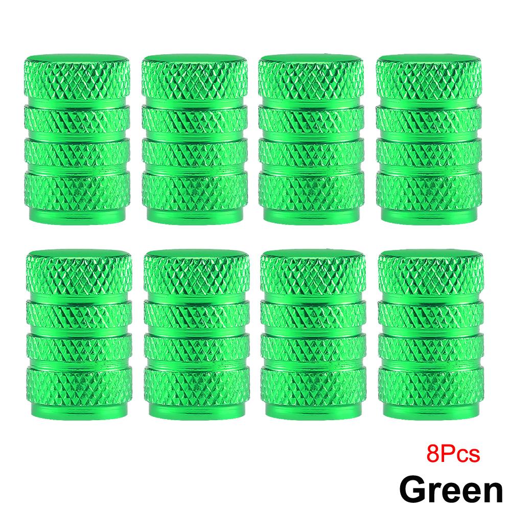 

Aluminum Tire Valve Caps, Dustproof Caps, Universal Stem Covers For Cars, Bike And Bicycle, Trucks, Motorcycles Airtight Seal