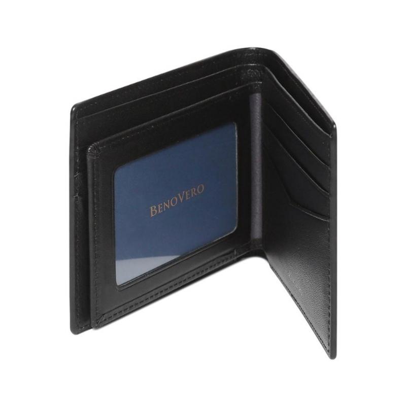 Benovero 2026 Ss Alex Soft Wallet Black Bmg1acp2201k1 
