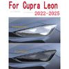 Für Cupra Leon -2025 TPU rauchschwarze Scheinwerferfolie Modifikationszubehör, Autoscheinwerfer-Schutzfolie