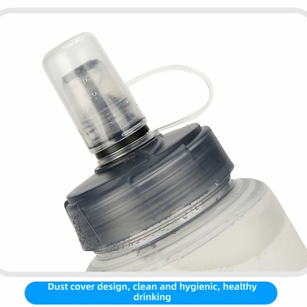 Lightweight Folding Sport Water Bottle 250/500ml Running Water Cup Soft Water Bag  Outdoors