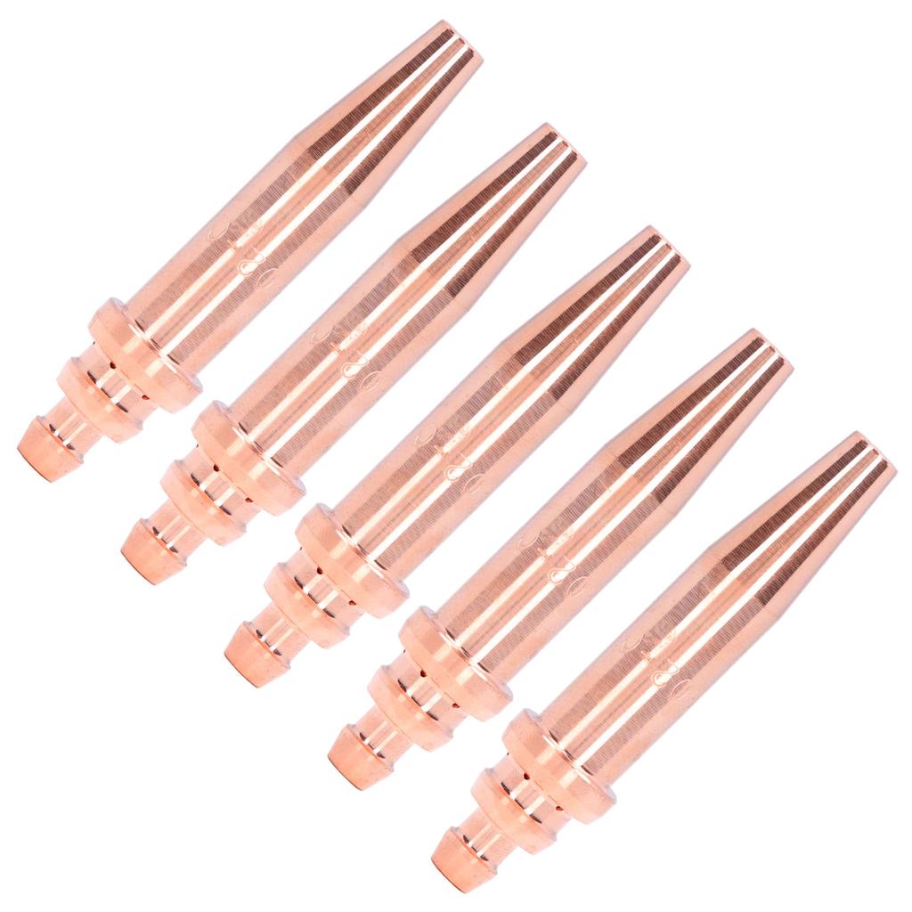 5PCS Isobaric Cutting Tips Acetylene Torch Nozzle Replacement Gas Welding Consumables G02?0