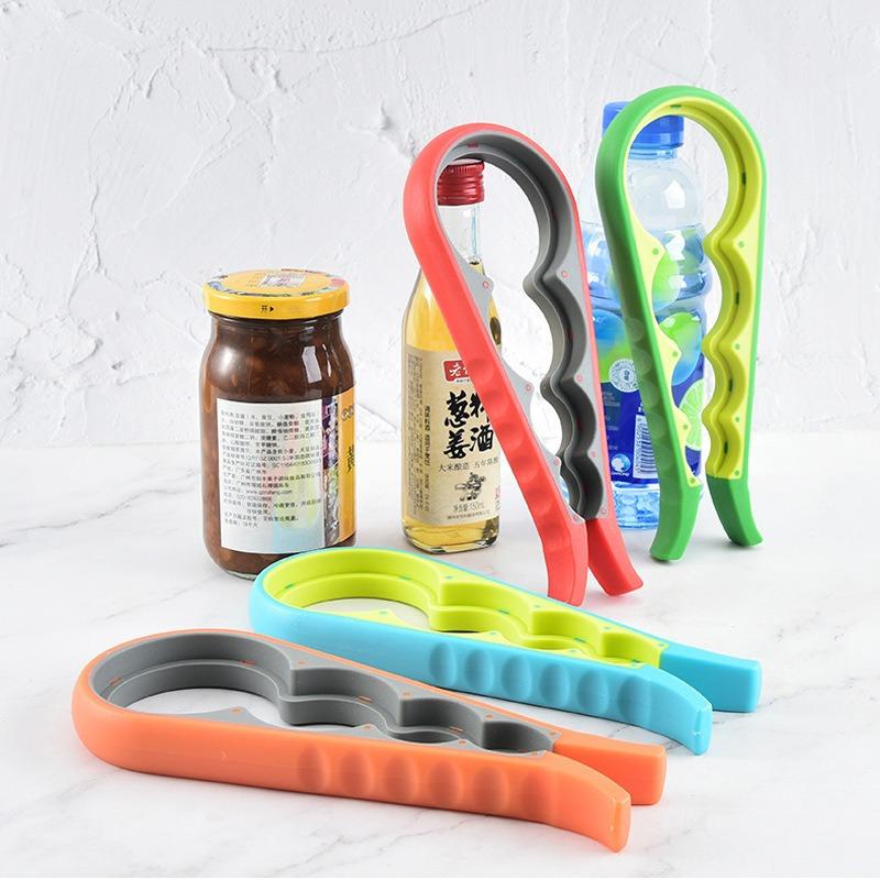 Household Multifunctional Anti-slip Universal Three-in-one High-end Bottle Opener
