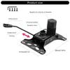 Sturdy Office Chair Platform Base Plate with Rust Resistant Coating for Home Offices & Conference Rooms Professional Use