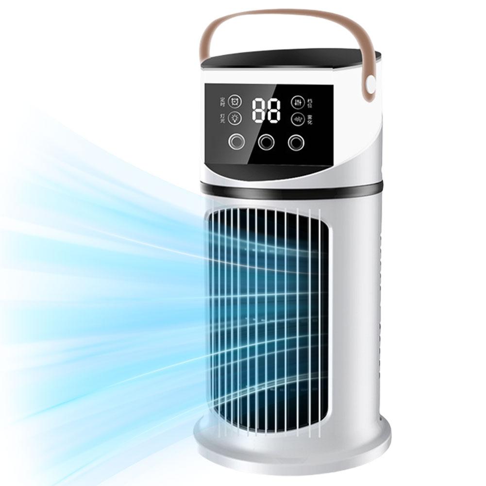 Water Cooling Fan with 9 Speeds 8H Timer Personal Fan with 3 Mist Air Cooler for Bedroom Living Room Office