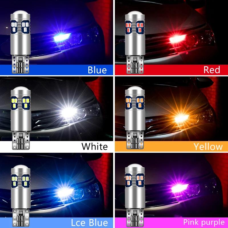 T10-2016-18LED Width light modified car lens small light bulb super bright car exterior lights running lights general wholesale