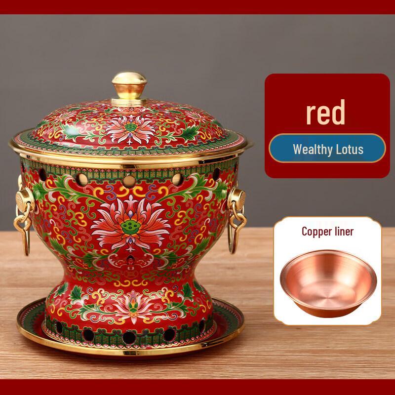 Qiwai Personal Copper Enamel Hot Pot