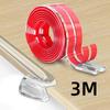 1/2/3M  Transparent Corner Protectors Thick Silicone Edge Guards Adhesive Table Cabinet Safety Bumpers Furniture Corner Cushions