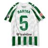 2026 Maglia da Calcio a Strisce Verdi e Bianche da Uomo Manica Corta Asciugatura Rapida Maglietta da Calcio Traspirante T-shirt Sportiva Uniforme da Allenamento di Squadra
