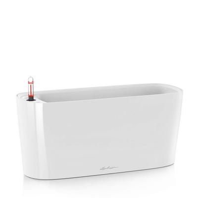 Letuza Zelfwaterend Plantenbak Delta 20 Potgrond Capaciteit 5L Wit 15560