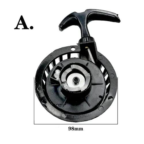 

Для 2-тактного 47cc 49cc ATV Pocket Nini Bike Starter Light Engine Parts Алюминиевый сплав Easy Pull Starter