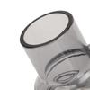 CNC Router Dust Shoe 52mm Diameter Clear CNC Dust Boot with 38mm Hose Diameter for 52mm Spindle Motors and Router