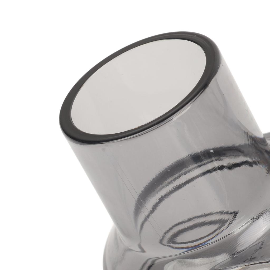 CNC Router Dust Shoe 52mm Diameter Clear CNC Dust Boot with 38mm Hose Diameter for 52mm Spindle Motors and Router