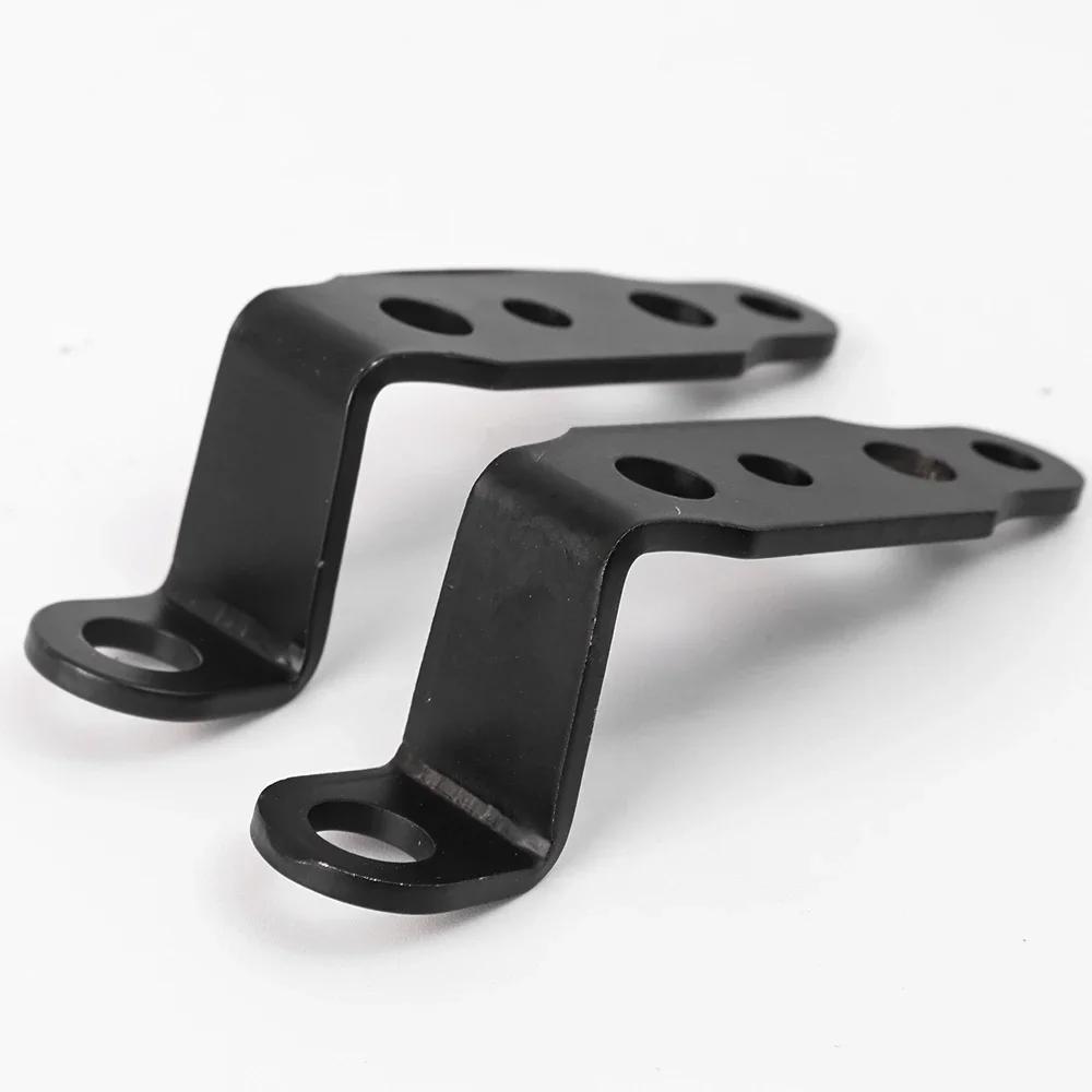 Motorcycle LED Headlight Bracket Rearview Mirror Lamp Spotlight Extension Holder Clamp Motorbike Scooter Accessories
