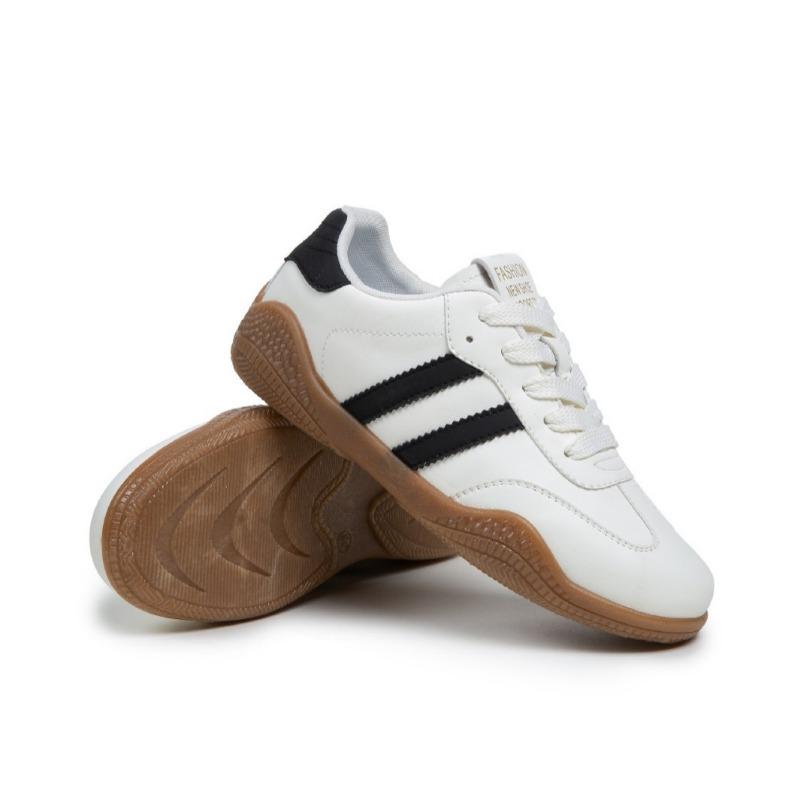 Herbst leichte und vielseitige Mode Damen kleine weiße Schuhe lässige rutschfeste Sportschuhe