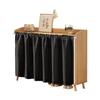 New Waterproof Chiffon Curtain Blockout Scratch-resistant Half Curtain Dustproof No-drill Table Skirt Dining Table