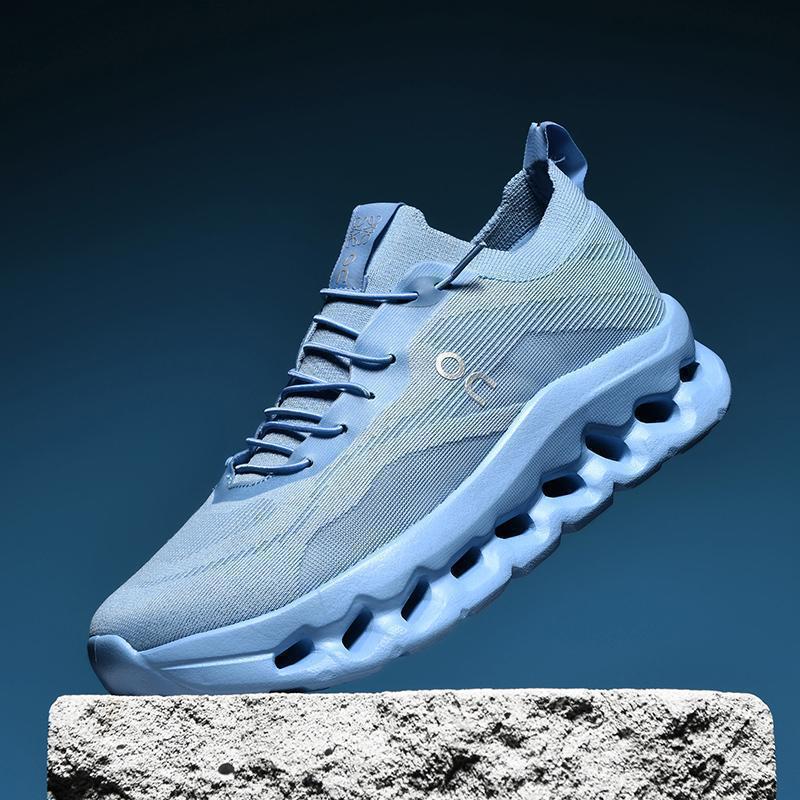 Zapatillas deportivas de moda transpirables ligeras para maratón de caña baja con amortiguación zapatos casuales zapatos de hombre