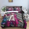 Danganronpa Anime Duvet Cover Set Monokuma Cartoon Bedding Set Quilt Cover Pillowcase Soft Bed Bedroom Decor Home