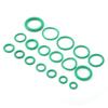 270pcs 18 Sizes Car Air Conditioning Compressor Seals Assortment Kit Green ORing for Water Faucet