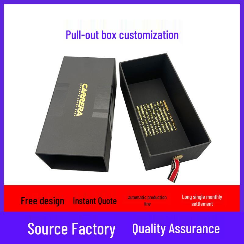 FSC Certified Custom Pull-Out Drawer Box for Lipstick, Jewelry, or Gifts