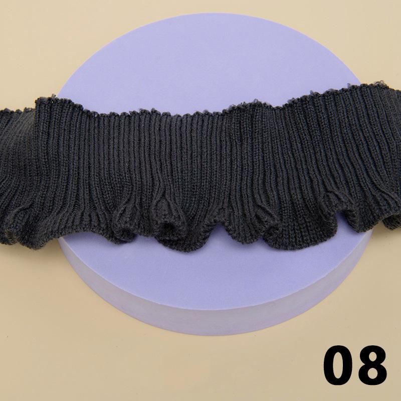 Jersey Cuff Fabric Stretchy Pleated Rib Fabric For Diy Sewing Sweatshirt Bottom Neckline Hem Making Cuffs On Sleeves Accessories