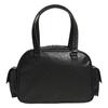 New Adidas Originals PU Biker Bag, One Shoulder Handbag Regular Unisex Black JV9283