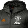 Adidas Mufc Utendørs Sport Hettebomullsjakke Vinter Herrejakke Militærgrønn FR3682