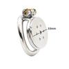 Male Chastity Device Flat Round Hole Metal Chastity Lock,Cock Cage,Urethra Catheter,Penis Ring,Bondage Belt Sex Toys For Men Gay