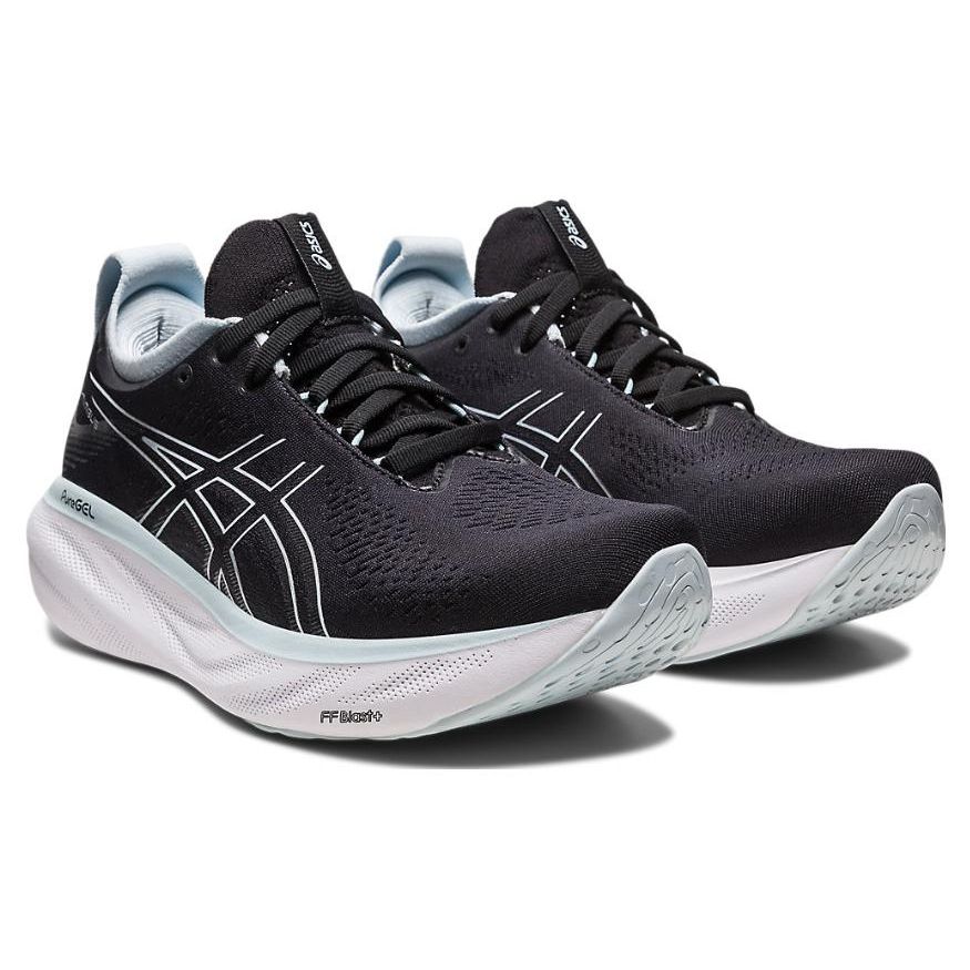 Asics Gel Nimbus 25 Black Reborn Blue Women Sneakers 1012B356-003