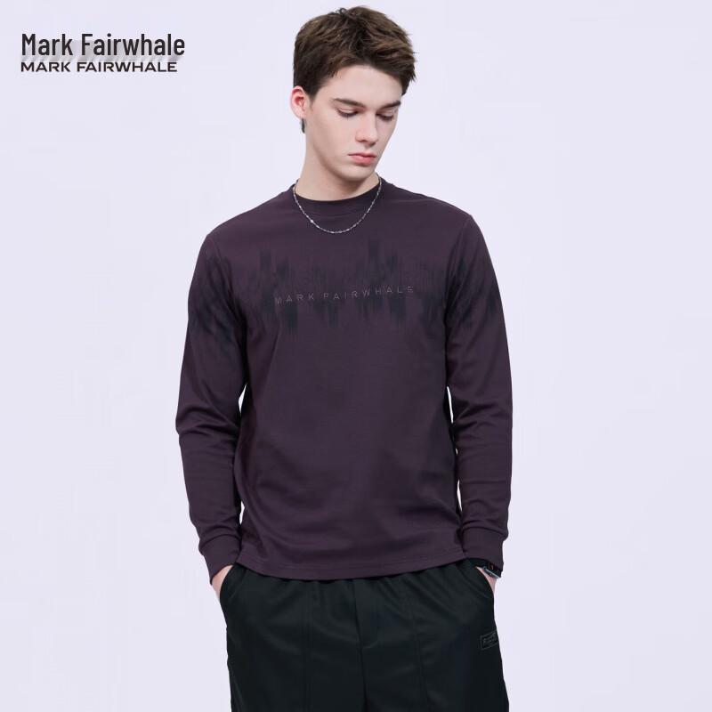 Mark Fairwhale Gradient Long-Sleeve Crew Neck T-Shirt