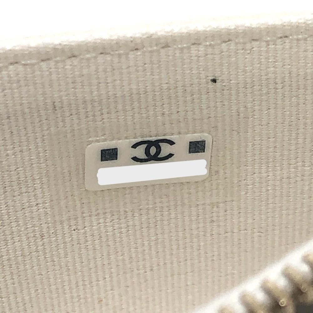 CHANEL AP4661 Cruise Collection Fragment Case Zip Wallet Card Case Unused