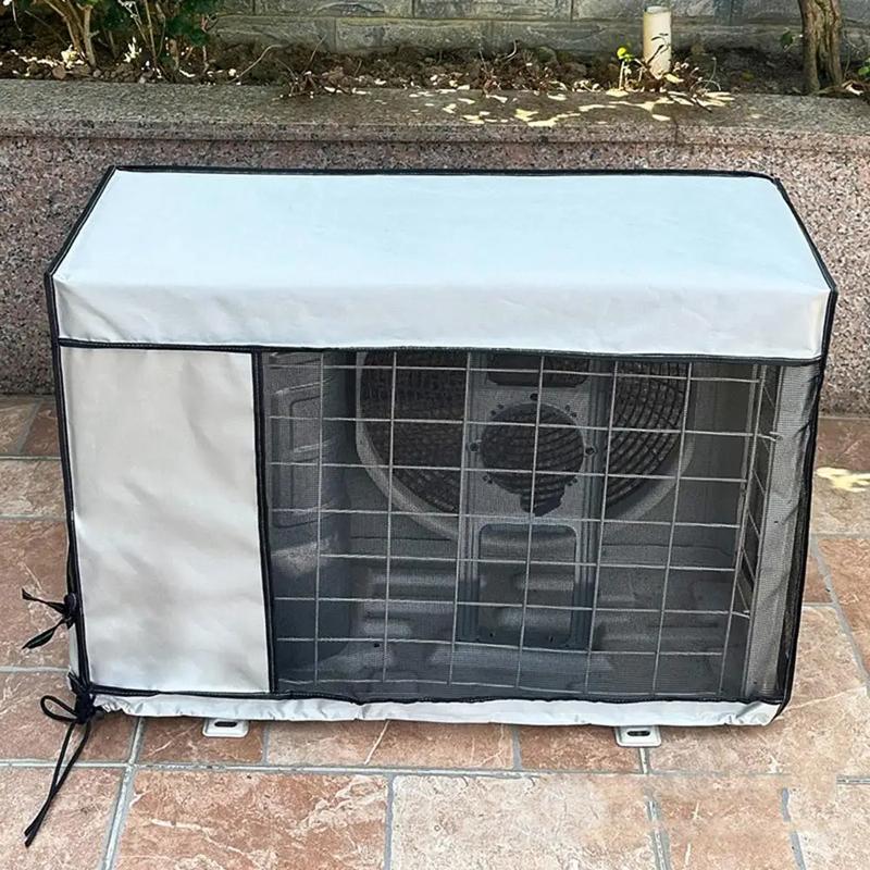 Durable Oxford Cloth Air Conditioner Outdoor Unit Cover Waterproof Sunproof Windproof Snowproof Protective Case for AC Outlet