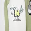 Nike Jacket College Style Baseball Knit Single-Breasted Kids Jackets Oil-Green HQ7953-386